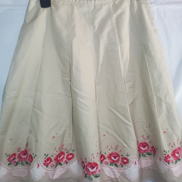 Unger Skirt 2 pink, tan Garden Party - Picture 2 of 11